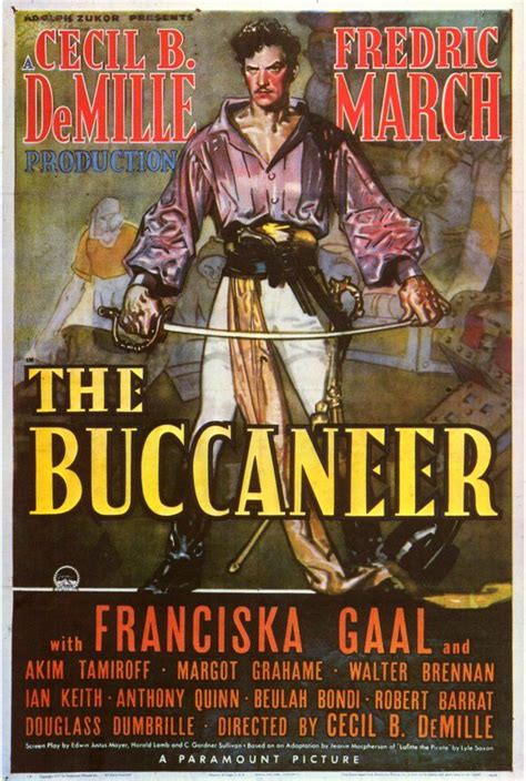 Many websites available out there to stream media online but not all of them are. Anthony Quinn: "The Buccaneer" 1938.. | Adventure film ...