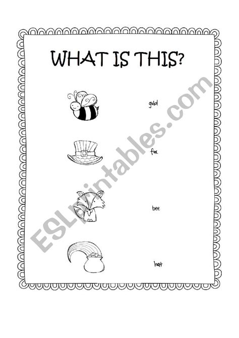 What Is This Esl Worksheet By Acawell