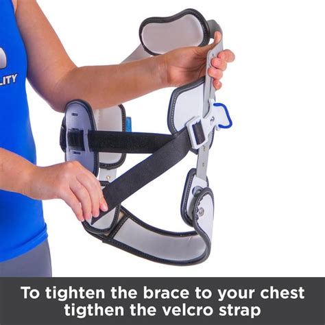 The Hyperextension Back Brace Applies Pressure To Your Sternum Mid