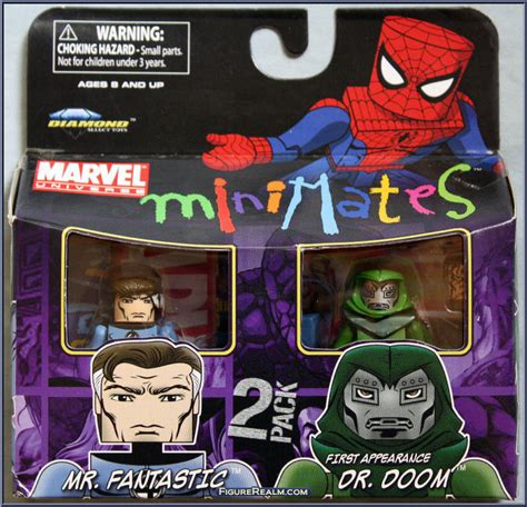 Mr Fantastic Dr Doom First Appearance Marvel Minimates Toys R