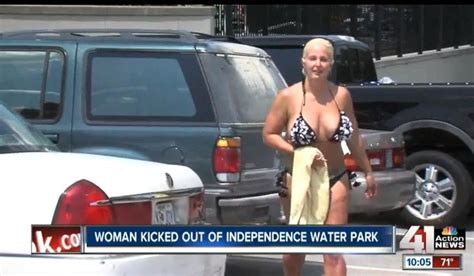 Missouri Woman Kicked Out Of Water Park Because Her Bikini Is Too