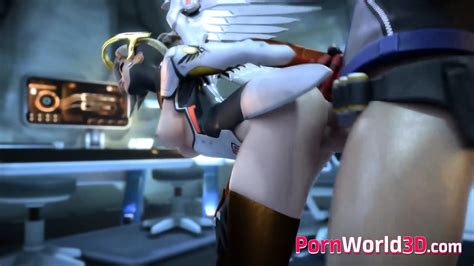 3d Hentai Mercy From Overwatch Is Used As A Sex Slave Eporner