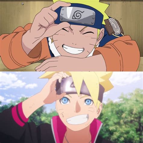 Kid Naruto Uzumaki And Boruto Uzumaki Kid Naruto Anime Boruto