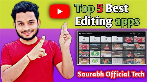 Top 5 Best Editing Apps For Android Whithout Watermark 2023 Youtube