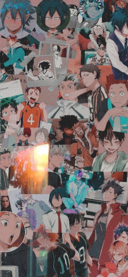 Haikyu And Mha Characters Wallpaper Character Wallpaper Anime Wallpaper