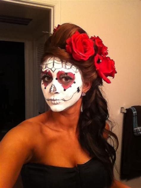 Day Of The Dead Hair Style Hair By Me Hair Beauty Braids Prom