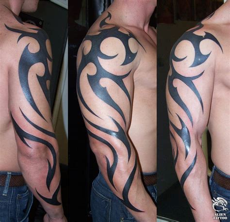 Simple Tribal Tattoo Sleeve Tribal Tattoos For Men Tribal Tattoos