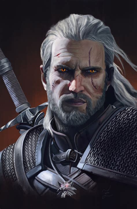 geralt of rivia by zary cz on deviantart witcher 3 art the witcher game the witcher wild