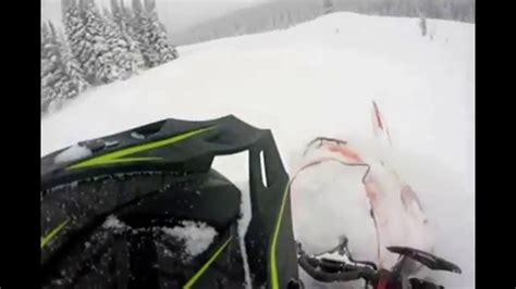 Deep Powder Snowmobiling West Yellowstone Youtube