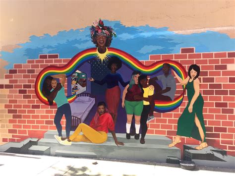 Mural At Marshas House Reflects Diversity And Inclusivity — Project