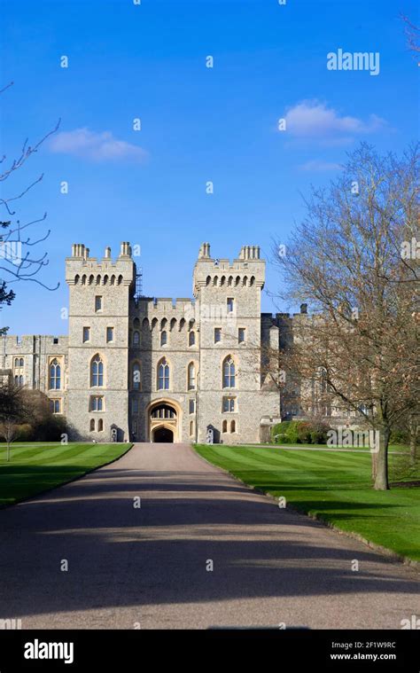 Upper Ward Entrance To Windsor Castle An Official Residence Of Queen Elizabeth II Windsor