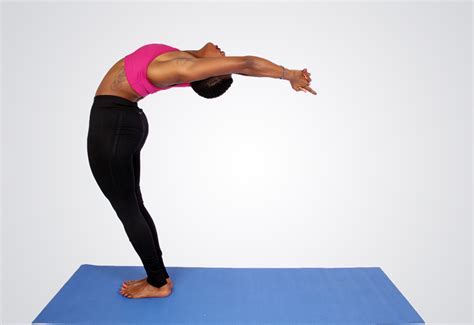 Flexible Woman Doing Backbend Yoga Pose