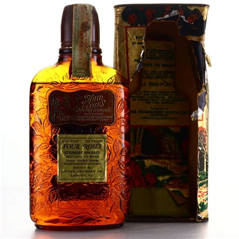 Four Roses 1917 Bottled In Bond Pint Whisky Auctioneer