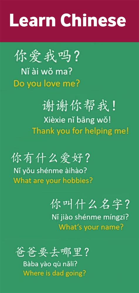 Learn Mandarin Chinese Everyday Chinese Mandarin Chinese Learning