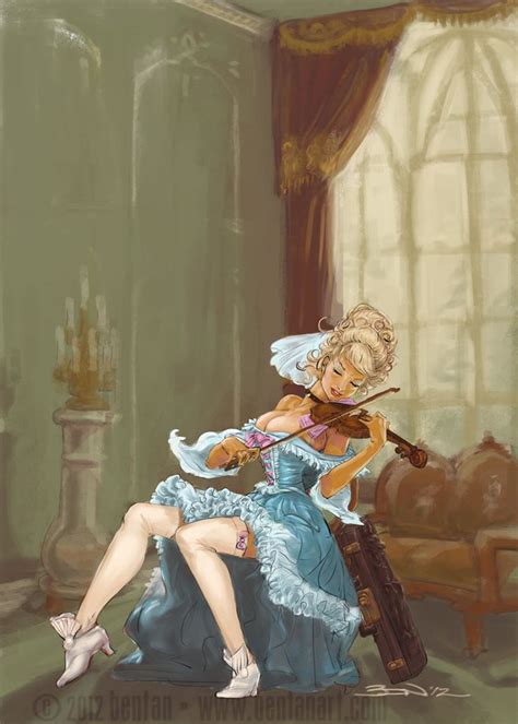 COMMISSION Belle Baroque By BenTanArt Steampunk Victorian Art