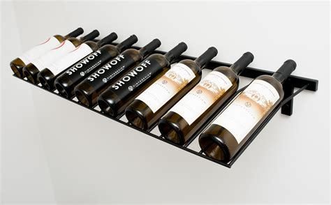 W Series Presentation Row Metal Wine Rack 3 To 9 Bottles Vintageview