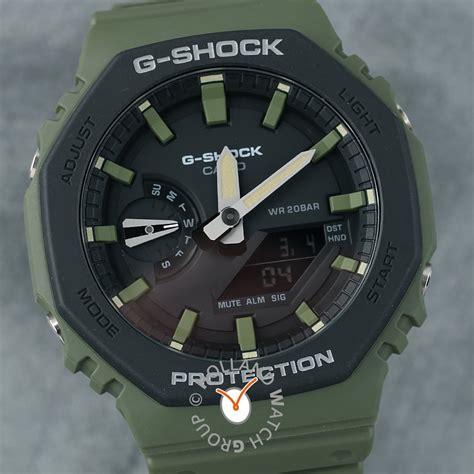 All our watches come with outstanding water resistant technology and are built to withstand extreme. G-Shock GA-2110SU-3AER watch - Carbon Core - Classic
