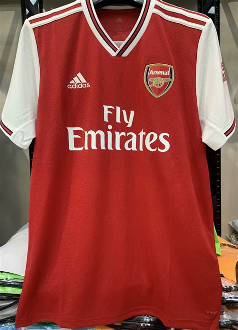 Us 1498 201920 Arsenal Home 11 Quality Red Fans Soccer Jersey