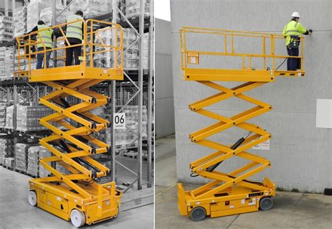 Ahs 8 W Scissor Lift Access Platform Working At Height