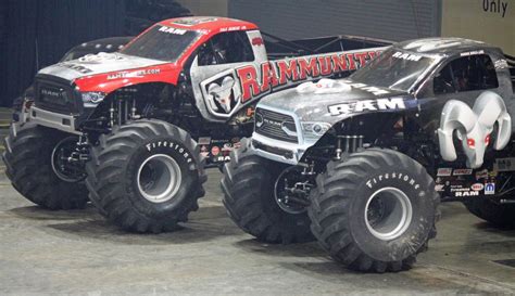 record holder for fastest monster truck raminator to arrive at reganis auto center on sept 2