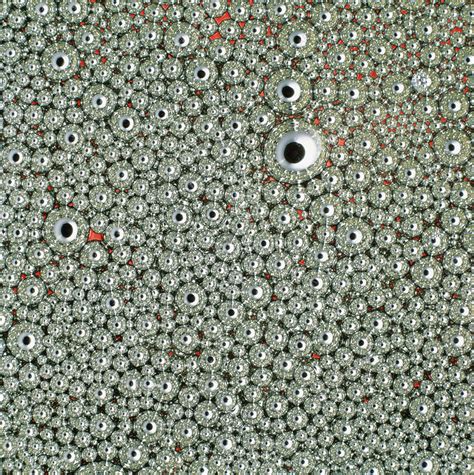 Macrophoto Of Drops Of Mercury In Oil Stock Image A1500046