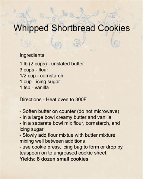 It contains cornstarch and does wonders for the texture of the cookie. cornstarch recipes shortbread cookies