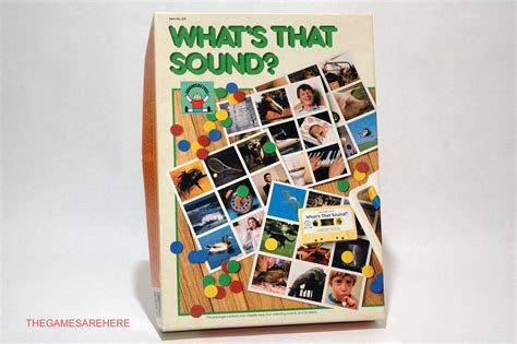 Whats That Sound Game From Discovery Toys 1988 Complete Etsy