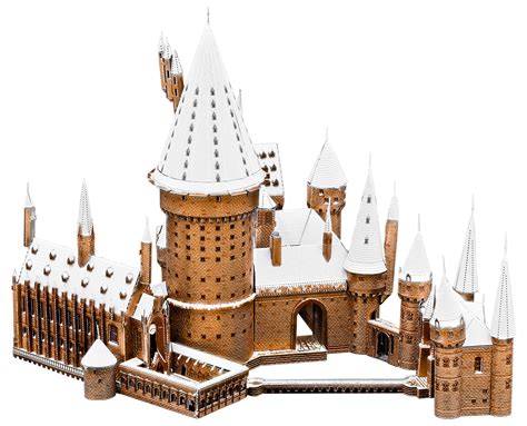 The Metal Earth Harry Potter Hogwarts Castle models are amazingly detailed etched models that ...