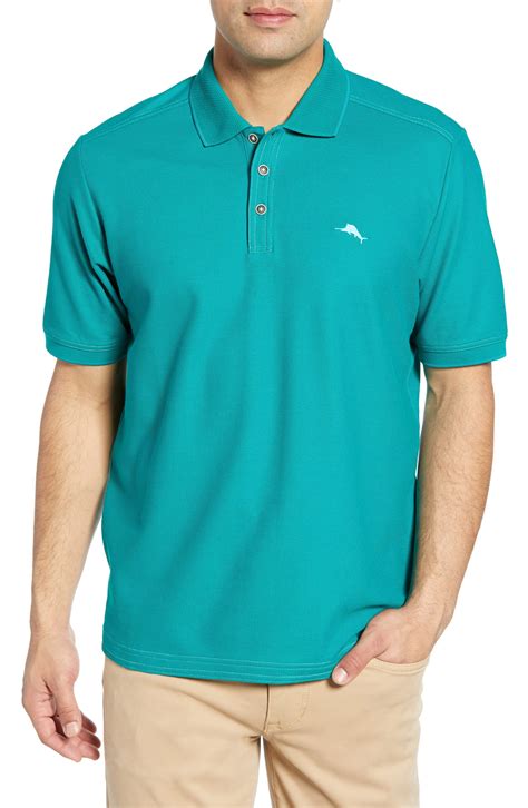 Mens Big And Tall Tommy Bahama Emfielder 20 Polo Size Xlt Blue
