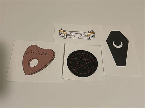 Paranormal Sticker Pack Etsy