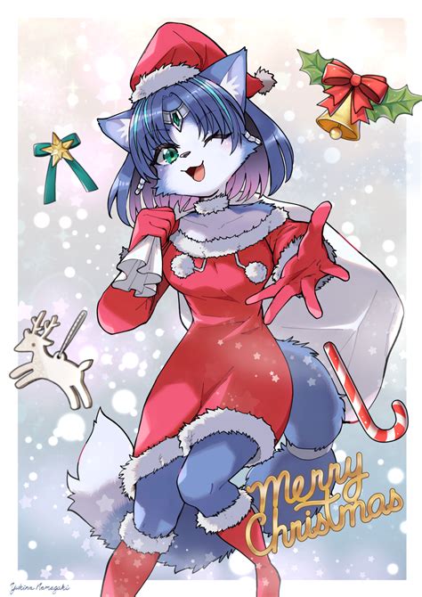 Merry Christmas Art By Namagaki Yukina Rstarfox