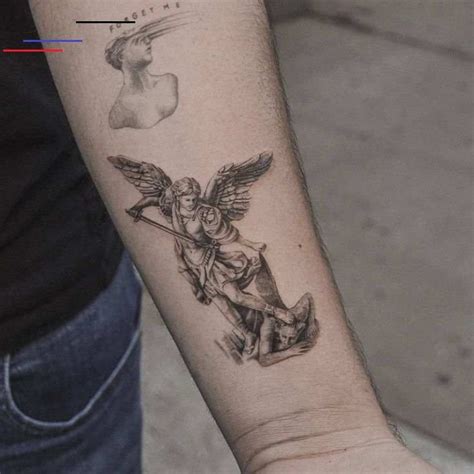 Tatuajes del Arcángel Miguel Tattoofilter in 2020 Black ink tattoos