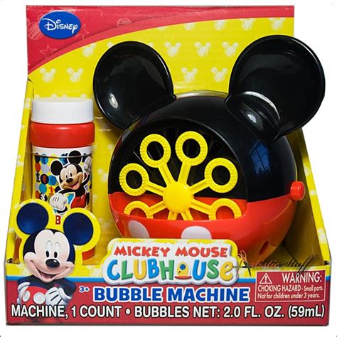 Disney Junior Mickey Mouse Bubble Machine Bubble Toy Expedited