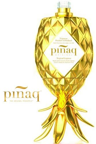 Pinaq Gold Pineapple Likör Vodka Haus