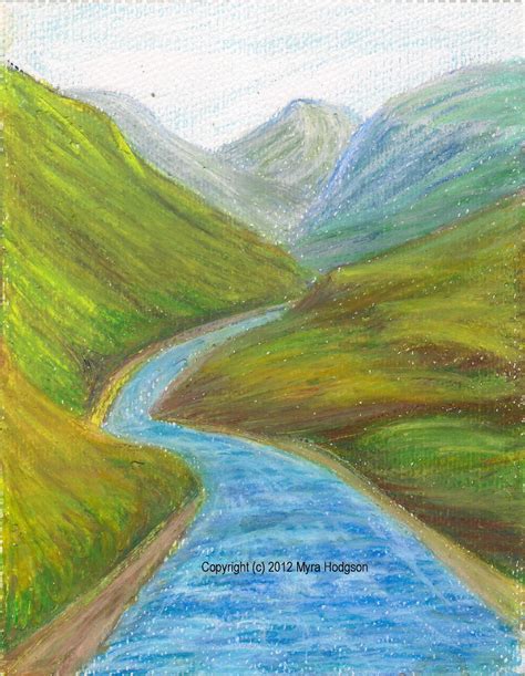 Creating Landscape And Seascape Paintings With Oil Pastels