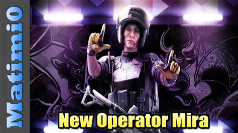 New Operator Mira Revealed Rainbow Six Siege Youtube