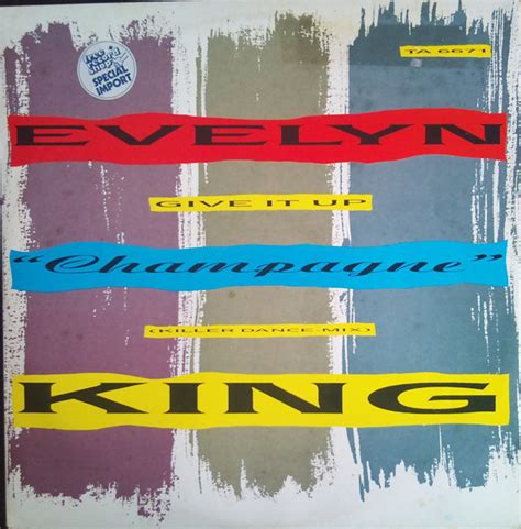 Evelyn Champagne King Give It Up Killer Dance Mix 1985 Vinyl