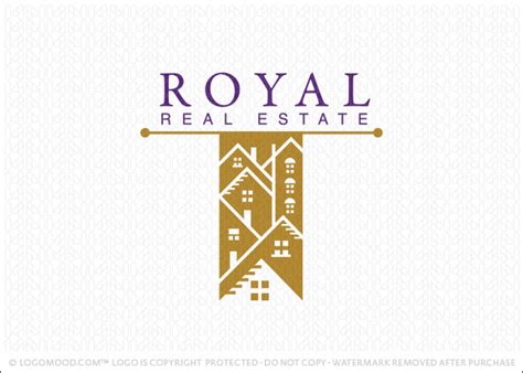 Royal Real Estate Buy Premade Readymade Logos For Sale
