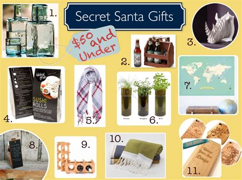 All items (52) free pickup; Ethical Secret Santa Gifts Under $50 - Made-To-Travel.com