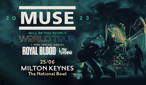 Muse Tickets In Milton Keynes At The National Bowl On Sun 25 Jun 2023