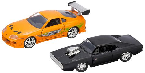 Buy Jada Toys Fast And Furious Doms Dodge Charger Rt And Brians Toyota