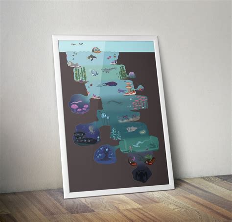Subnautica Poster Subnautica Prints Gaming Poster Gaming Decor Video