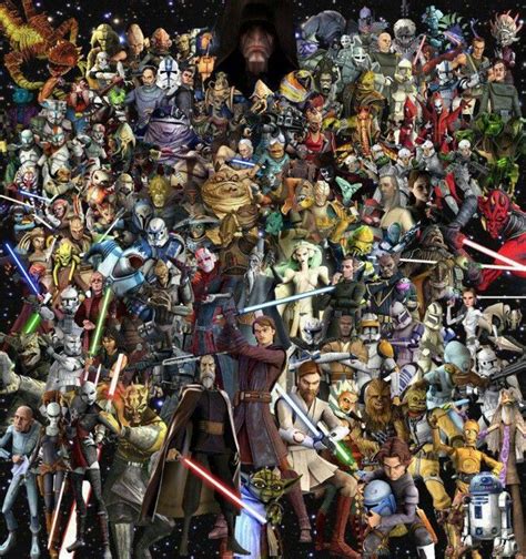 All The Star Wars Characters Names And Pictures