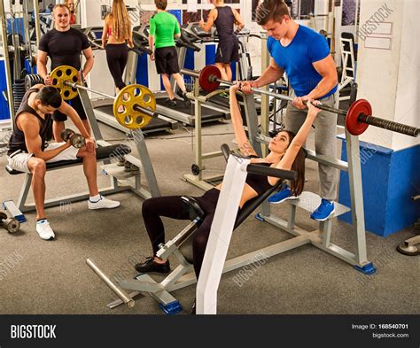 Fitness Friends Image And Photo Free Trial Bigstock