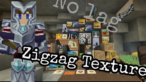 Zigzag Texture Pack For Minecraft Pe 114x No Lag Youtube