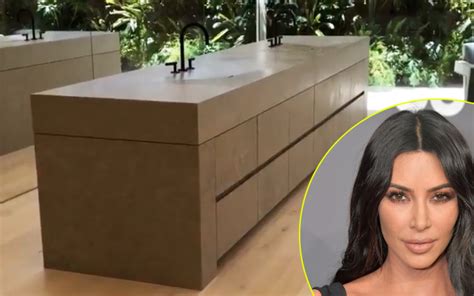 Kim Kardashian Explains Her Bathroom Sinks After Fans Have So Many Questions Kim Kardashian