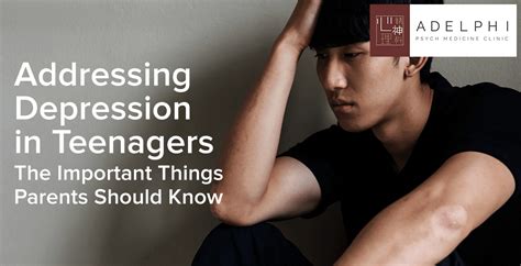 Addressing Depression In Teens Important Things Parents Should Know
