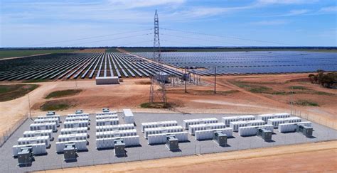Australias Largest Integrated Solar And Battery Storage Facility Active Energy Source