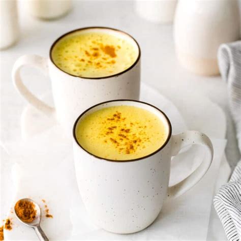 Golden Milk Recipe Turmeric Latte Fit Mitten Kitchen