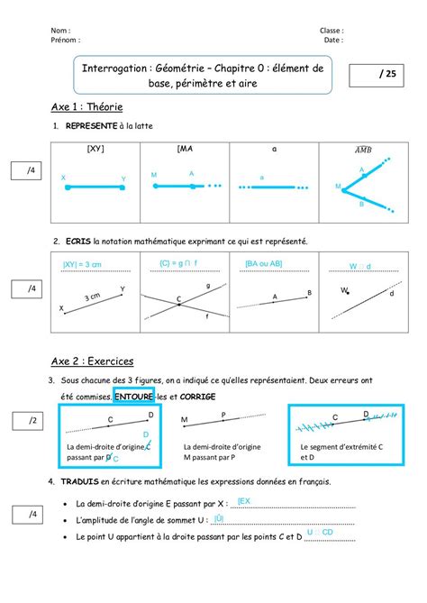 correction interro chap 0 géométrie par Lorie Forti Fichier PDF
